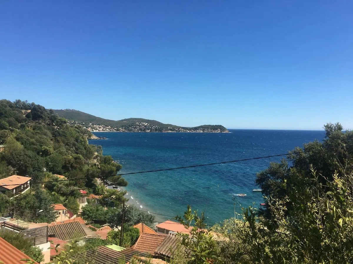 *** Beau T2 De 50 M2, Grande Terrasse Vue Mer, A 500M De La Plage Apartment Carqueiranne